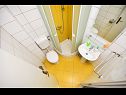 Apartments Zrine - comfortable with a balcony: A1(2+2) Makarska - Riviera Makarska  - Apartment - A1(2+2): bathroom with toilet