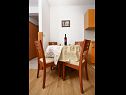 Apartments Zrine - comfortable with a balcony: A1(2+2) Makarska - Riviera Makarska  - Apartment - A1(2+2): dining room