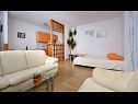 Apartments Zrine - comfortable with a balcony: A1(2+2) Makarska - Riviera Makarska  - Apartment - A1(2+2): living room