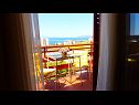 Apartments Bor - with great view: A1(4+2)Garbin, SA2(2)Levant Makarska - Riviera Makarska  - Apartment - A1(4+2)Garbin: balcony view
