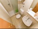 Apartments Srzi A1(7+1), SA2(2), A3(2+1), A4(2+2), A5(4+1) Makarska - Riviera Makarska  - Apartment - A5(4+1): bathroom with toilet