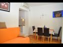 Apartments and rooms Ljuba - 130 meter from sea SA1(2), SA2(2), SA6(2), A4(2+1), R3(2+1), R7(2+1) Makarska - Riviera Makarska  - Apartment - A4(2+1): living room