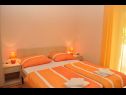 Apartments and rooms Ljuba - 130 meter from sea SA1(2), SA2(2), SA6(2), A4(2+1), R3(2+1), R7(2+1) Makarska - Riviera Makarska  - Room - R3(2+1): bedroom