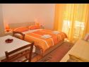 Apartments and rooms Ljuba - 130 meter from sea SA1(2), SA2(2), SA6(2), A4(2+1), R3(2+1), R7(2+1) Makarska - Riviera Makarska  - Room - R3(2+1): bedroom