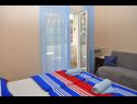Apartments and rooms Ljuba - 130 meter from sea SA1(2), SA2(2), SA6(2), A4(2+1), R3(2+1), R7(2+1) Makarska - Riviera Makarska  - Room - R7(2+1): bedroom
