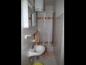 Apartments Sini - with parking : A1 (4+1), SA2 (2), SA3 (2), A4 (3+1) Makarska - Riviera Makarska  - Studio apartment - SA2 (2): bathroom with toilet