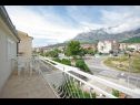 Apartments Mila - 2 bedrooms and free parking: A4(4+1), A5(5) Makarska - Riviera Makarska  - Apartment - A4(4+1): balcony
