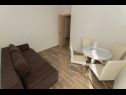 Apartments Mat A1(2+2), A2(2+1), SA3(2), A4(2+2), A5(2+2), SA6(2), A7(2+2), A8(2+2), SA9(2) Makarska - Riviera Makarska  - Apartment - A8(2+2): living room