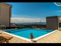 Apartments Stan - with pool : A1(4) Makarska - Riviera Makarska  - swimming pool