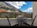 Apartments Lara - with terrace : A1(4), A2(4) Makarska - Riviera Makarska  - Apartment - A2(4): terrace