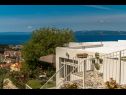 Apartments Pero - sea view : A1(4) Makarska - Riviera Makarska  - house