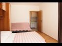 Apartments Ruza A1(4), A2(4), A3(4), A4(3+2), SA5(2), SA6(2+1), SA7(2), A8(2+2) Makarska - Riviera Makarska  - Apartment - A1(4): bedroom