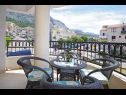 Apartments Rose - comfy deluxe : A1(4) Makarska - Riviera Makarska  - view