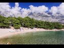 Apartments Ennio - free parking: A1(6+2) Makarska - Riviera Makarska  - beach