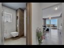 Apartments Ivana - luxurious: A1(2+2) Makarska - Riviera Makarska  - Apartment - A1(2+2): bathroom with toilet