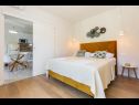 Apartments and rooms Tattoo - modern & free parking: A1(2+1), A4(2+1), A6(2+1), SA2(3), SA3(3), SA5(3), R(3) Makarska - Riviera Makarska  - Apartment - A1(2+1): bedroom