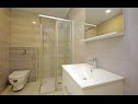Apartments Luxury - heated pool, sauna and gym: A1(2), A2(2), A3(4), A4(2), A5(4), A6(2) Makarska - Riviera Makarska  - bathroom with toilet