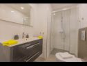 Apartments Luxury - heated pool, sauna and gym: A1(2), A2(2), A3(4), A4(2), A5(4), A6(2) Makarska - Riviera Makarska  - Apartment - A1(2): bathroom with toilet