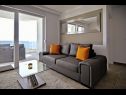 Apartments Luxury - heated pool, sauna and gym: A1(2), A2(2), A3(4), A4(2), A5(4), A6(2) Makarska - Riviera Makarska  - Apartment - A3(4): living room