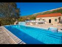 Holiday home Stipe - with pool : H(6+1) Rascane - Riviera Makarska  - Croatia - H(6+1): swimming pool