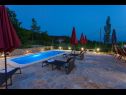 Holiday home Tonci - comfortable & surrounded by nature: H(8+2) Tucepi - Riviera Makarska  - Croatia - swimming pool