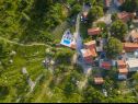 Holiday home Tonci - comfortable & surrounded by nature: H(8+2) Tucepi - Riviera Makarska  - Croatia - vegetation (house and surroundings)