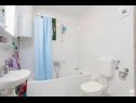 Holiday home Tonci - comfortable & surrounded by nature: H(8+2) Tucepi - Riviera Makarska  - Croatia - H(8+2): bathroom with toilet