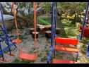 Apartments Antisa - with playground: A1 jug(4+1), A2 sjever(4) Tucepi - Riviera Makarska  - children playground