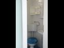 Apartments Sonja - by the sea: A1 Veliki (6+1), A2 Mali(2+1) Zivogosce - Riviera Makarska  - Apartment - A2 Mali(2+1): bathroom with toilet