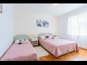 Apartments Anki - 15 m from sea: A1(4), A2(3), A3(2+1), A4 east(2+1) Zivogosce - Riviera Makarska  - Apartment - A1(4): bedroom