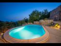 Holiday home Stone - pool house: H(4) Babino Polje - Island Mljet  - Croatia - swimming pool