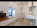 Holiday home Stone - pool house: H(4) Babino Polje - Island Mljet  - Croatia - H(4): bathroom with toilet