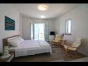 Apartments Mili - near the sea and the centar of place A1(2+1), A2(2+1), A3(4+2) Betina - Island Murter  - Apartment - A2(2+1): bedroom
