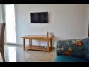 Apartments Denko - right on the beach: A1(6+2), SA2(2) Betina - Island Murter  - Apartment - A1(6+2): living room
