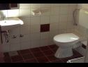 Apartments Marija - 20 m from beach : A1(2+3), A3(2+2), A4(2+2), SA5(2+1) Betina - Island Murter  - Studio apartment - SA5(2+1): bathroom with toilet