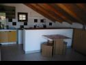Apartments Marija - 20 m from beach : A1(2+3), A3(2+2), A4(2+2), SA5(2+1) Betina - Island Murter  - Studio apartment - SA5(2+1): kitchen and dining room