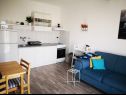 Apartments Jadranko - 150 m from sea: A1(2+1), A3(2) Jezera - Island Murter  - Apartment - A1(2+1): kitchen and dining room
