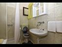 Apartments Slavica - free parking A1 Mali (3), A2 Veliki (4+1) Jezera - Island Murter  - Apartment - A2 Veliki (4+1): bathroom with toilet