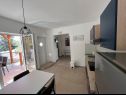 Apartments Matija - 30 m from sea: A1(4+2), SA2(2+2), A2(2+2) Jezera - Island Murter  - Apartment - A2(2+2): kitchen and dining room