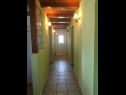Apartments Tanja - comfortable and close to the sea A1(6) Tisno - Island Murter  - Apartment - A1(6): hallway