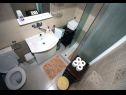 Apartments Marica - 10m from sea: SA2(2), A3(2), SA5(2), SA6(2), SA7(2) Tisno - Island Murter  - Studio apartment - SA2(2): bathroom with toilet