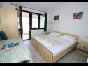 Apartments Marica - 10m from sea: SA2(2), A3(2), SA5(2), SA6(2), SA7(2) Tisno - Island Murter  - Studio apartment - SA6(2): bedroom