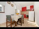 Apartments Ive - with sea view: A1(2+1), A2(4) Tisno - Island Murter  - Apartment - A2(4): kitchen and dining room