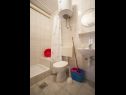 Apartments Zoran - 400 m from beach: A1(4), B2(4), C3(4) Celina Zavode - Riviera Omis  - Apartment - B2(4): bathroom with toilet