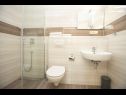 Apartments Ante - 200 m from sea : A1(2+1), A2(2+1), A3(2+2), A5(2+1), A6(2+1), A7(2), A8(2+1) Duce - Riviera Omis  - Apartment - A5(2+1): bathroom with toilet