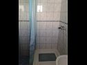Apartments Boro - sea view SA1(3), SA2(3), SA3(3) Dugi Rat - Riviera Omis  - Studio apartment - SA1(3): bathroom with toilet
