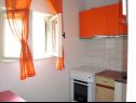 Apartments Stric - 10 m from beach: A1(8+1) Dugi Rat - Riviera Omis  - Apartment - A1(8+1): kitchen and dining room