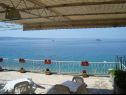Apartments Stric - 10 m from beach: A1(8+1) Dugi Rat - Riviera Omis  - Apartment - A1(8+1): terrace
