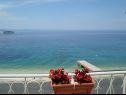 Apartments Stric - 10 m from beach: A1(8+1) Dugi Rat - Riviera Omis  - sea view