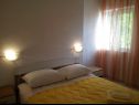 Apartments Vana - sea view A1(2+2), A2(2+2) Lokva Rogoznica - Riviera Omis  - Apartment - A1(2+2): bedroom